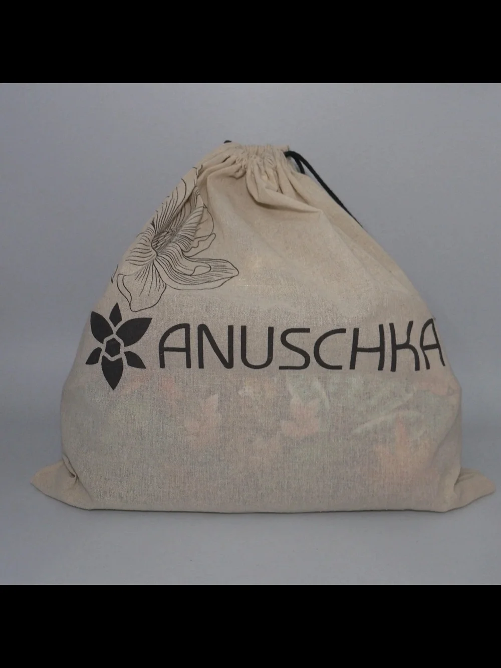 Anuschka Jungle Giraffe Hand-Painted Leather Kiss-Lock Crossbody Clutch Purse